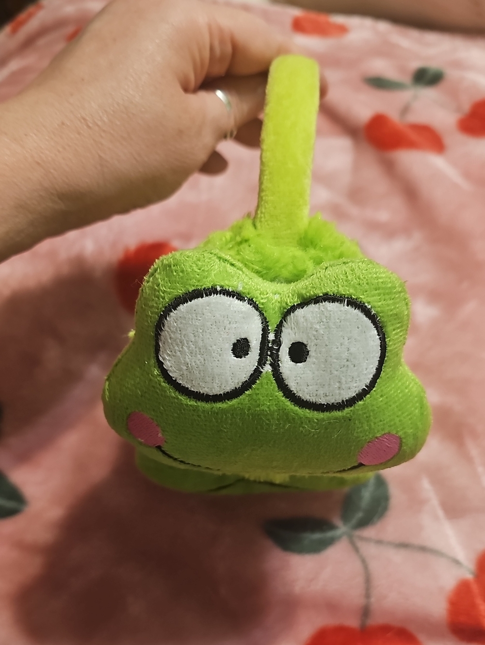 Keroppi Plush Ear Muffs For Kids Or Adults